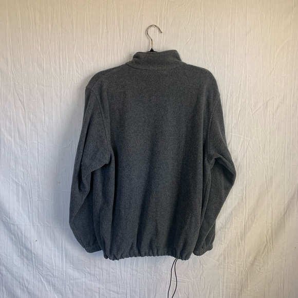 Harriton Dark Grey Womens Drawstring Waist Zip Up Pockets Jacket Size M - Picture 5 of 6